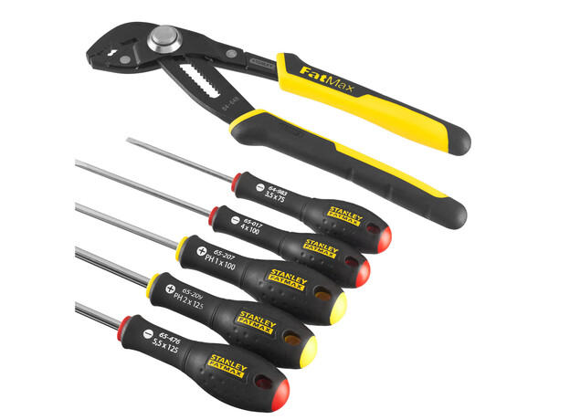 FATMAX 6-delige Schroevendraaierset met Waterpomptang, 2 image