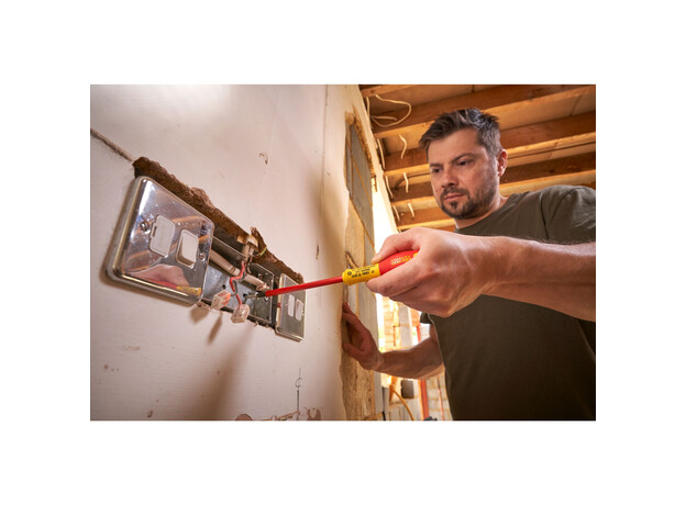 FATMAX Schroevendraaier Pozidriv VDE PZ0 X 75mm, 5 image