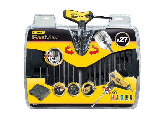 FATMAX Stiftsleutelset Pistoolgreep met Ratel  (27delig), 9 image