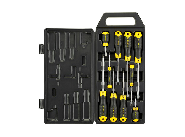 Cushiongrip Schroevendraaierset 10-delig - Standaard/Pozidriv, 2 image