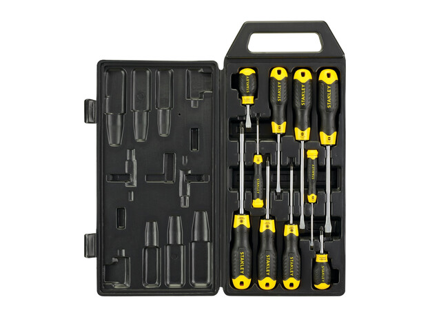 Cushiongrip Schroevendraaierset 10-delig - Standaard/Pozidriv, 4 image