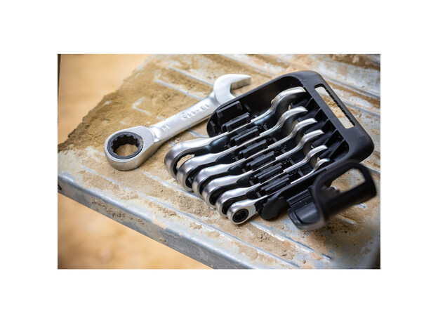 FATMAX Ringsteeksleutelset met Ratel stubby - 7 delig, 7 image