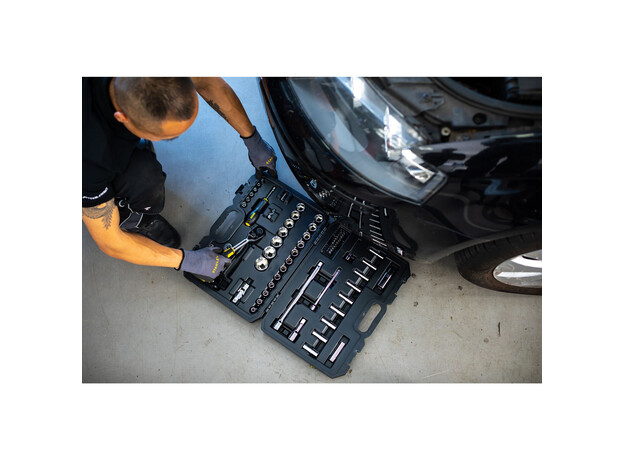 Dopsleutelset 1/4" + 1/2" - 72 delig, 3 image