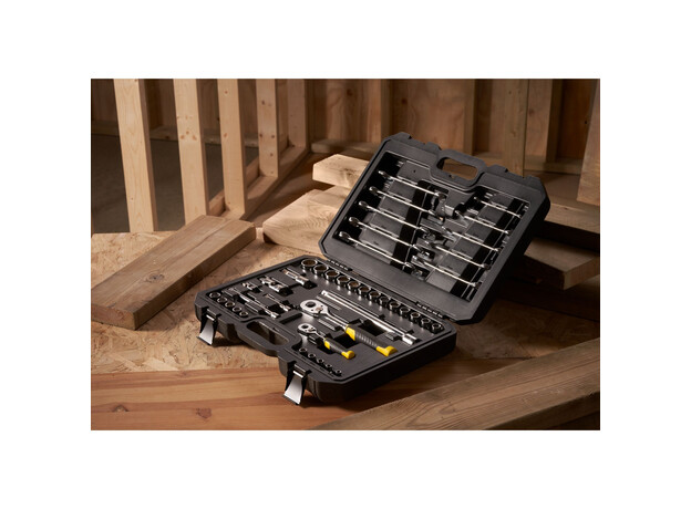 Dopsleutelset 1/4" + 1/2" + Ringsteeksleutels - 41 delig, 14 image