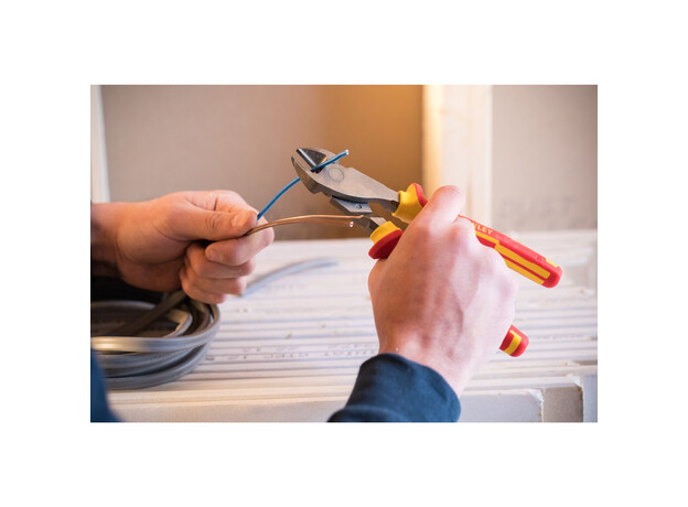 VDE 1000 V Kracht-Zijsnijtangen 180mm, 4 image