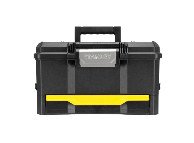 Gereedschapskoffer 19" met drukslot en lade, 2 image