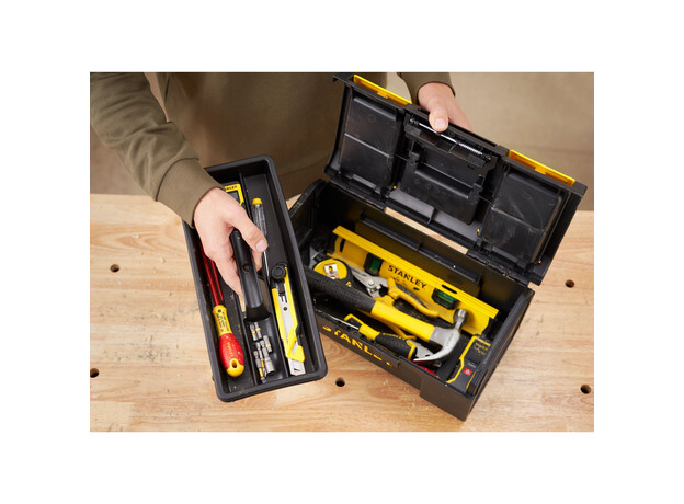 Gereedschapskoffer 16" met automatische vergrendeling, 2 image