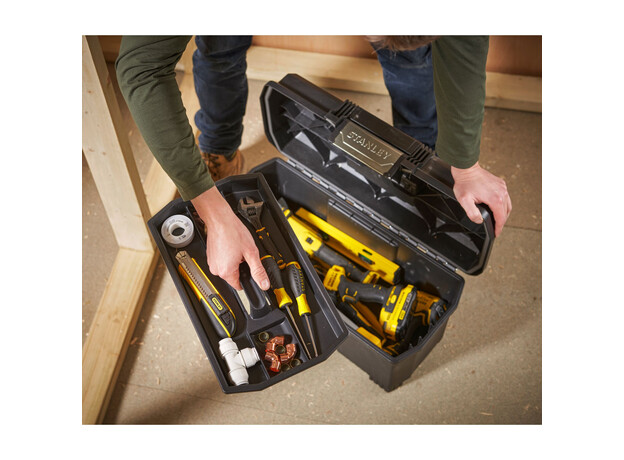 Gereedschapskoffer met drukslot 24", 5 image