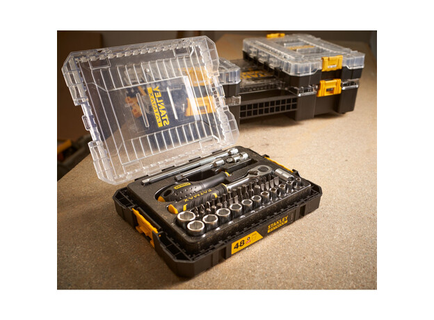 FATMAX PRO-STACK Dopsleutelset 1/4" - 48 delig, 4 image