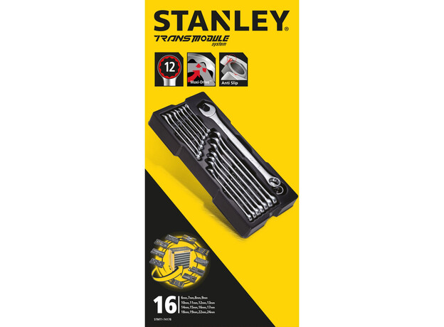 Transmodule Ringsteeksleutelset 10-delig, 5 image