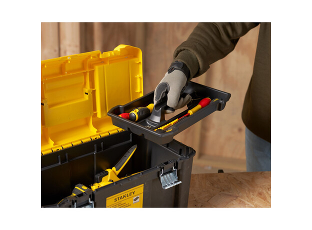 Gereedschapskoffer Essential 19" uitneembare organisers, 4 image