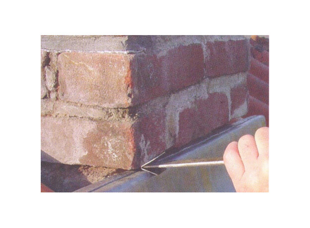 BORRA RVS Voegklem voor bladlood; 100p/doos OP=OP, 4 image BORRA RVS Voegklem voor bladlood; 100p/doos OP=OP, 4 image