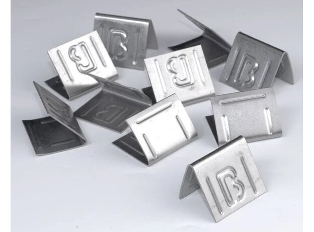 BORRA RVS Voegklem voor bladlood; 100p/doos OP=OP, 5 image BORRA RVS Voegklem voor bladlood; 100p/doos OP=OP, 5 image