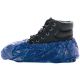 Overschoen PVC 130mu blauw  à 100st Overschoen PVC 130mu blauw  à 100st