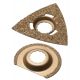 Qblade Multitool SET HM Steen/Beton driehoek+segment SC4 2st Qblade Multitool SET HM Steen/Beton driehoek+segment SC4 2st