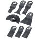QBLADES Multitool zaagbladen SET BIM Metal/ Wood 8 dlg. UN90