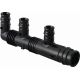 Uponor Q&E verdeler  PPSU 25 naar 3x16 Uponor Q&E verdeler  PPSU 25 naar 3x16