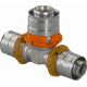 Uponor S-Press T-stuk verlopend 25-20-16