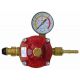 Instelbaar reduceerventiel Pol x 3/8" LH +manometer