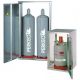 Propaan flessenkast voor 2 x 33 kg flessen zonder achterwand