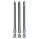 3-delige schroefbitset extra-hard PH1-PH2-PH3, 89 mm
