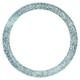 Reduceerring voor cirkelzaagbladen 25,4 x 20 x 1,5 mm