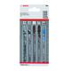 5-delige decoupeerzaagbladenset Allrounder T144 D; T101 B; T