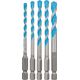 EXPERT 5-delige HEX-9 MultiConstruction borenset 4/5/6/8