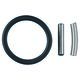 2-delige fixeerset: stift en rubberring 5 x 25 mm 2-delige fixeerset: stift en rubberring 5 x 25 mm