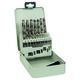 19-delige metaalborenset HSS-G in metalen cassette, DIN 338, 19-delige metaalborenset HSS-G in metalen cassette, DIN 338,