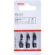 Schroefbit Impact Control PZ1/2/3 25mm 3st