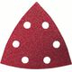 SCHUREN/POLIJSTEN MP  (Schuurvel 10 st set delta 93 Red Wood