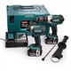 MAKITA  SET Accu klopboor-/schroefmachine 18V