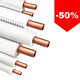 HALCOR Koelleiding geïsoleerd ECUTHERM 7/8 Euroklasse B B1 rol à 20 mtr., Enkele maten: 7/8"