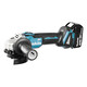 MAKITA 18 V Haakse slijper 125 mm
