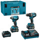 MAKITA XGT 40 V Max Combiset boren en (slag)schroeven