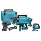 MAKITA XGT 40 V  Max Combiset boren, (slag)schroeven en zagen