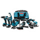 MAKITA 18 V Combiset (klop)boren, (slag)schroeven, zagen en slijpen