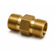 VÉDÉ Verloopnippel 3/8"Lbu x 3/8 Rbu conisch